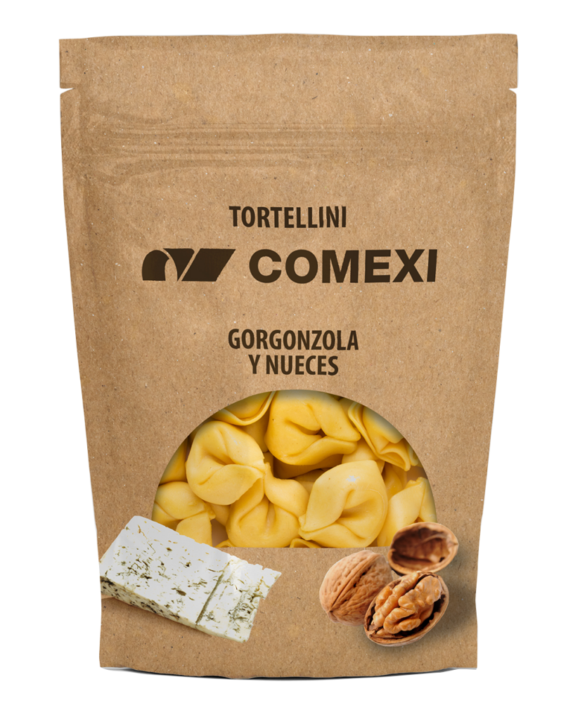 comexi Zip Pouch tortellini paper mat transparent 2